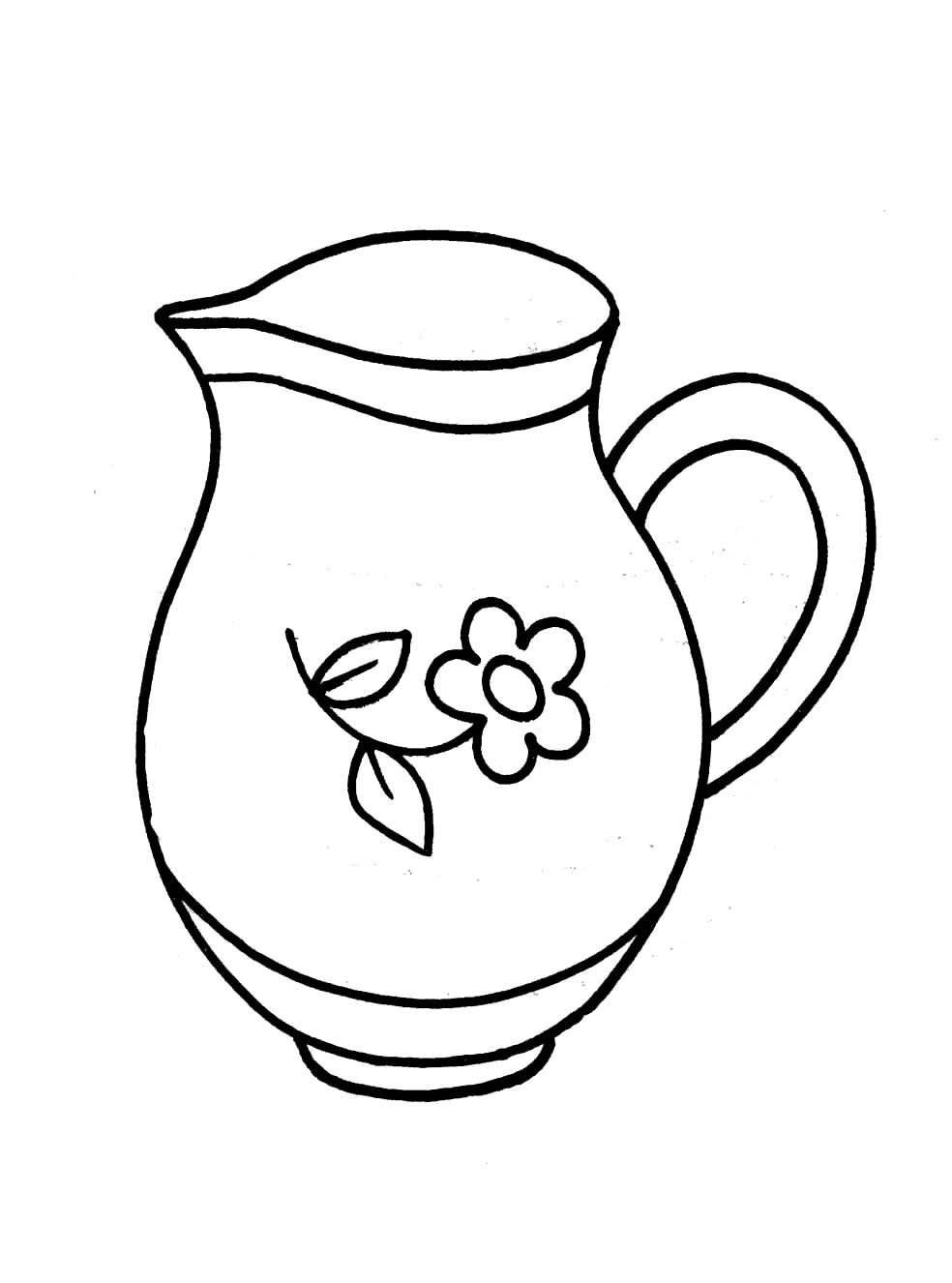 Coloring page Pitcher