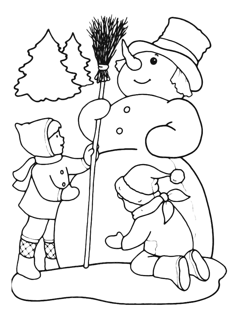 New Year's coloring pages best-coloring.com