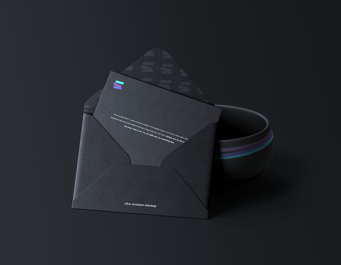 20+ Best Free Envelope Mockups In PSD 2021 Colorlib