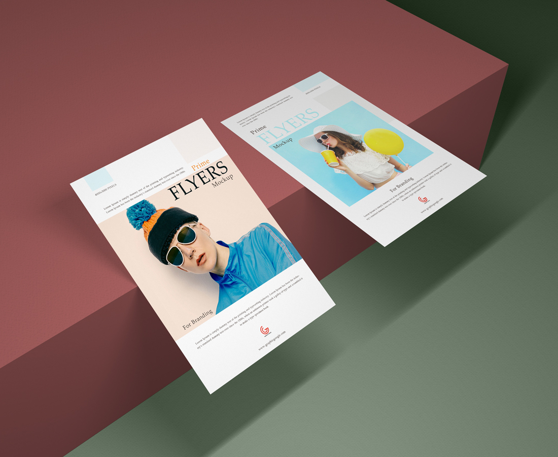 35 HighQuality Free Flyer Mockups PSD 2020 Colorlib