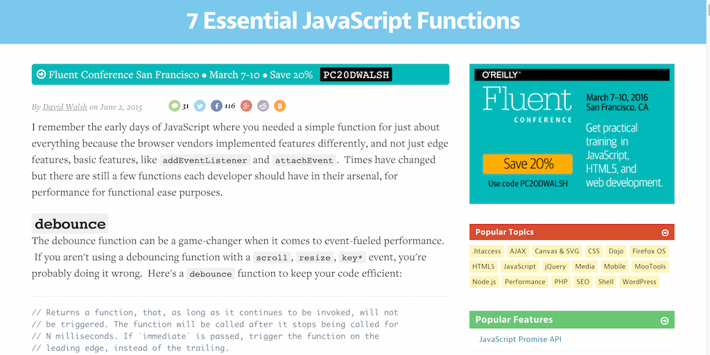 Top 25 Free JavaScript Tutorials To Improve Your