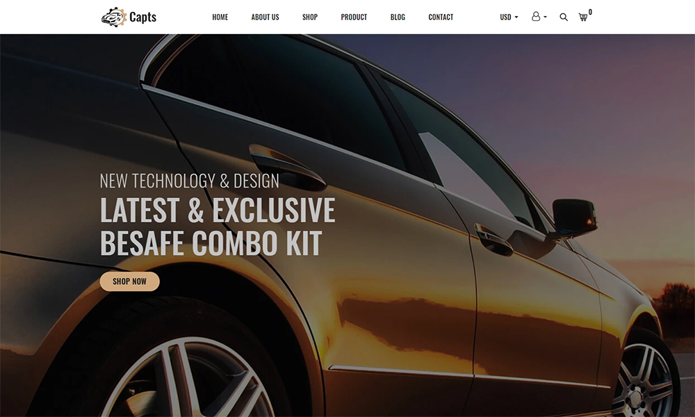 9+ Free and Premium Car Store Shopify Templates Colorlib