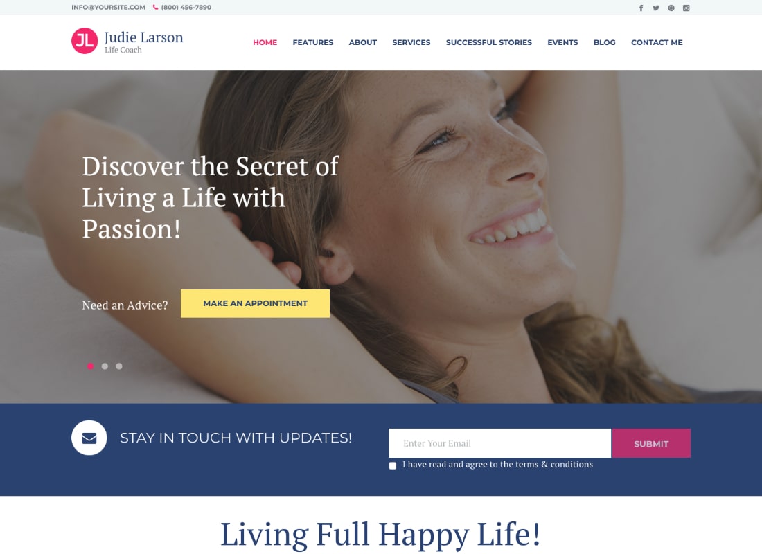 18 Best Health & Nutrition Coach WordPress Themes 2024 Colorlib