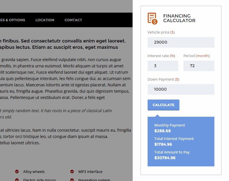 Motors Car Dealership WordPress Theme Review Colorlib
