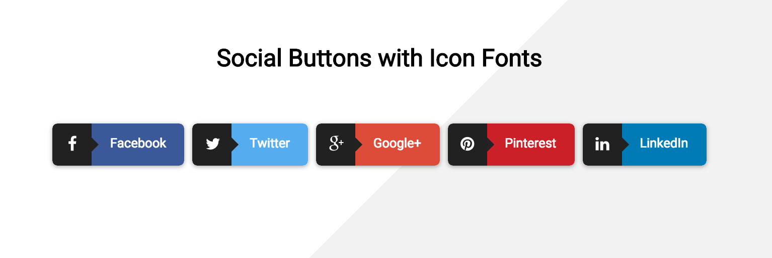 Bootstrap Social Media Icons