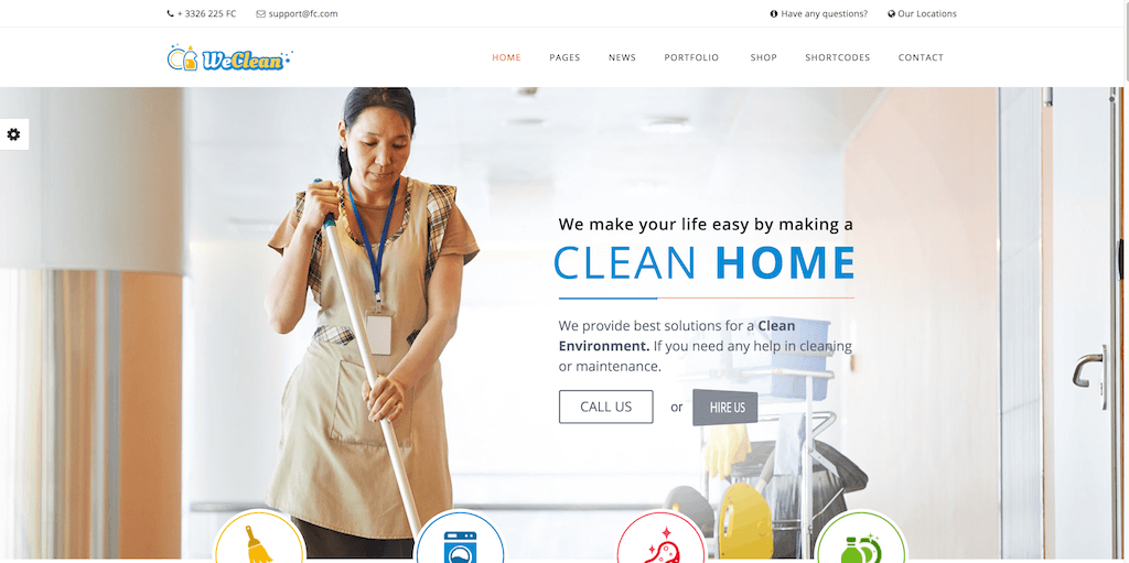 17 Best Cleaning Company WordPress Themes 2019 WPSensors