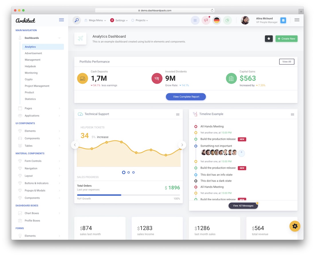 8 Best Vuetify Templates [Free & Premium] 2024 Colorlib