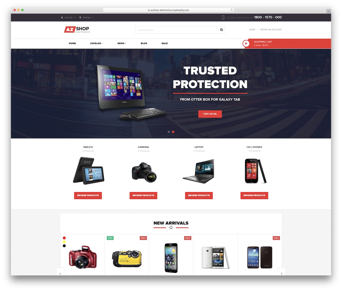 30 Shopify Technology Themes For HiTech Online Stores 2020 Colorlib