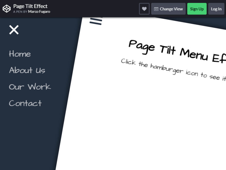 23 Bootstrap Hamburger Menu Examples (Free) Colorlib