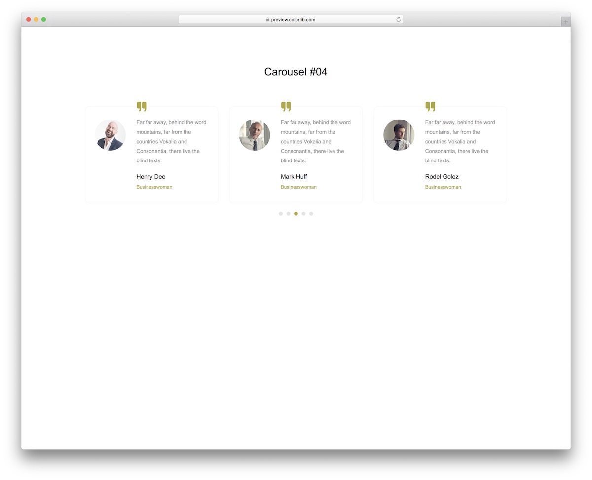 20 Best Bootstrap Carousel Examples 2024 Colorlib