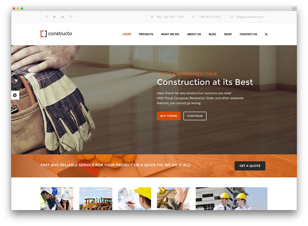 43 Best Construction Company WordPress Themes 2021 Colorlib