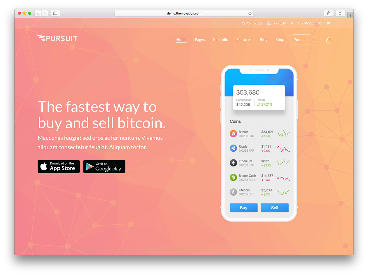25 Best Responsive Cryptocurrency site Templates 2020 Avasta