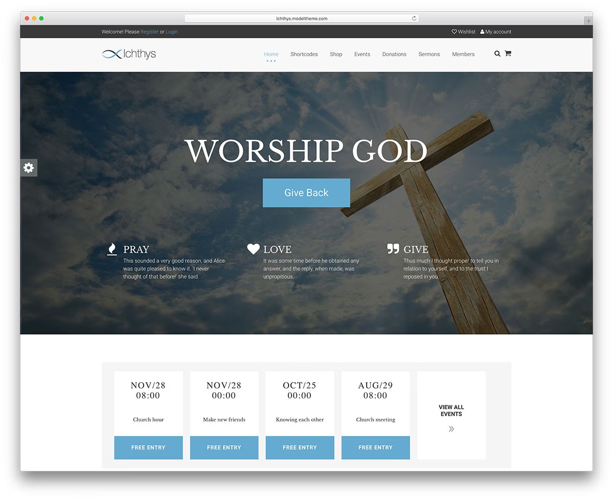 28 Simple Church WordPress Themes 2021 Colorlib