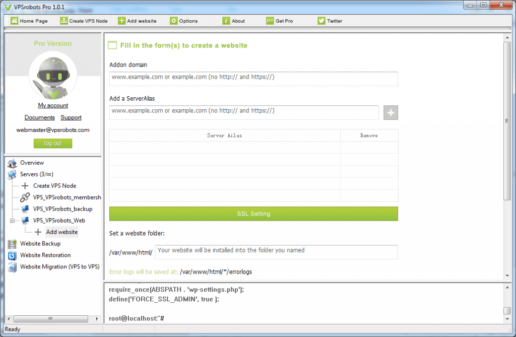VPSrobots Review Manage Multiple VPS Accounts in One App