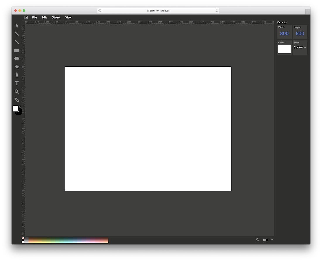 Method Draw Vector Editor