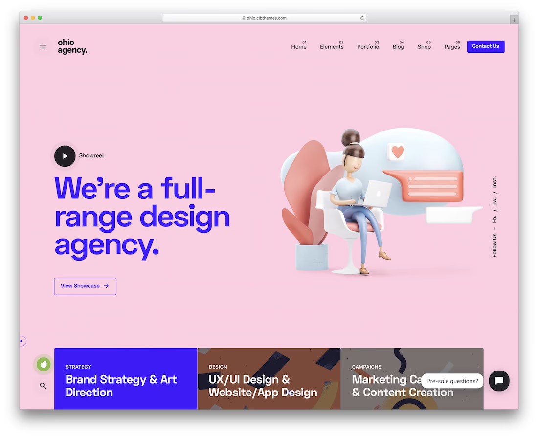21 Best Responsive Graphic Design Website Templates 2020 Colorlib