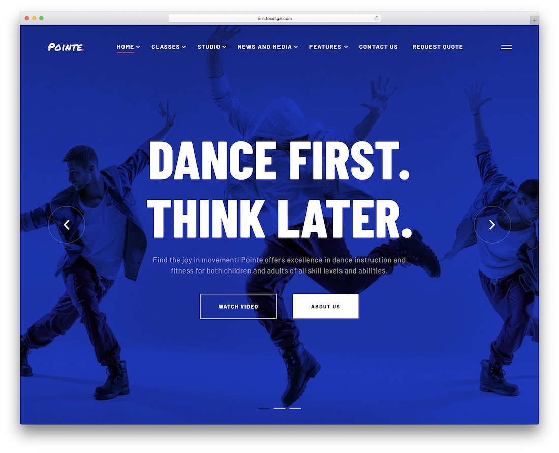 18 Best WordPress Themes For Dance Studios 2023