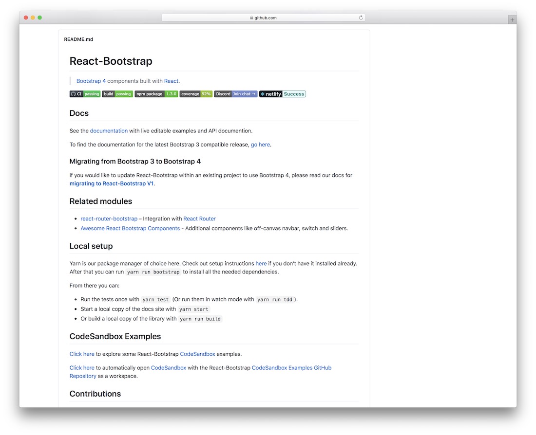 React Switch Bootstrap 4 Material Design Examples