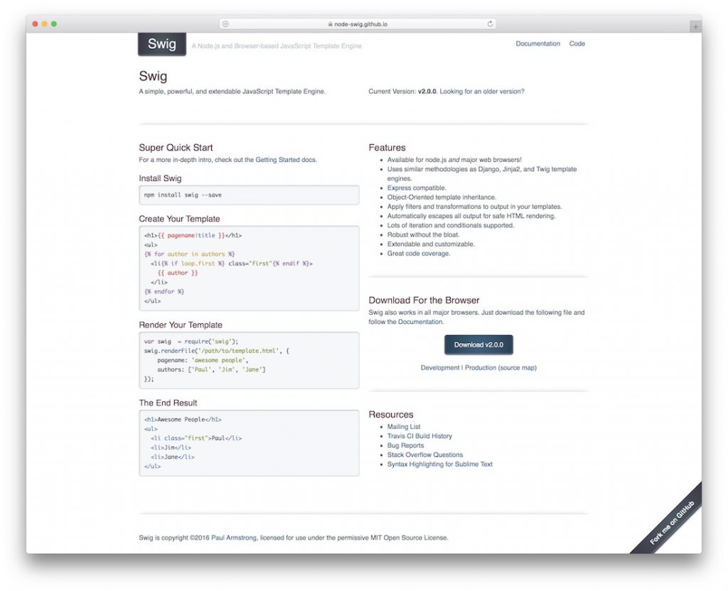 Top 17 Templating Engines for JavaScript 2020 Colorlib