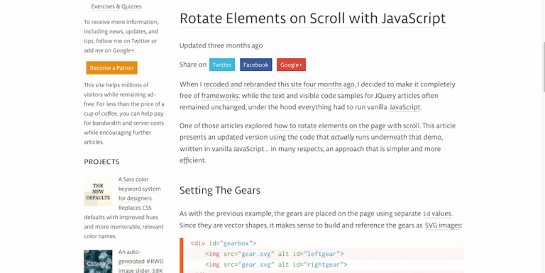 Top 25 Free JavaScript Tutorials To Improve Your