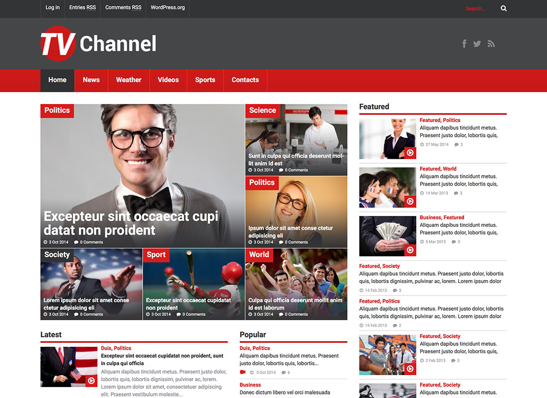 Top 18 Fresh Media WordPress Themes 2022 Colorlib