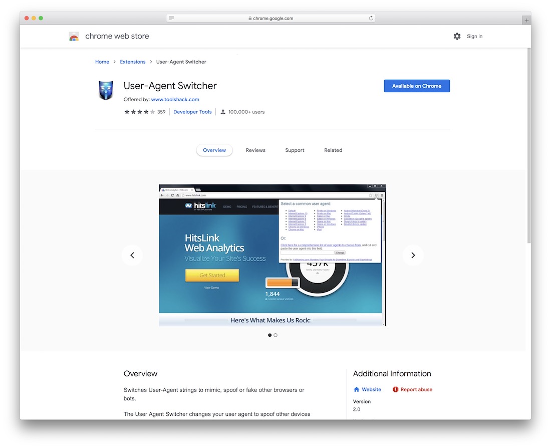 User Agents for Microsoft Edge