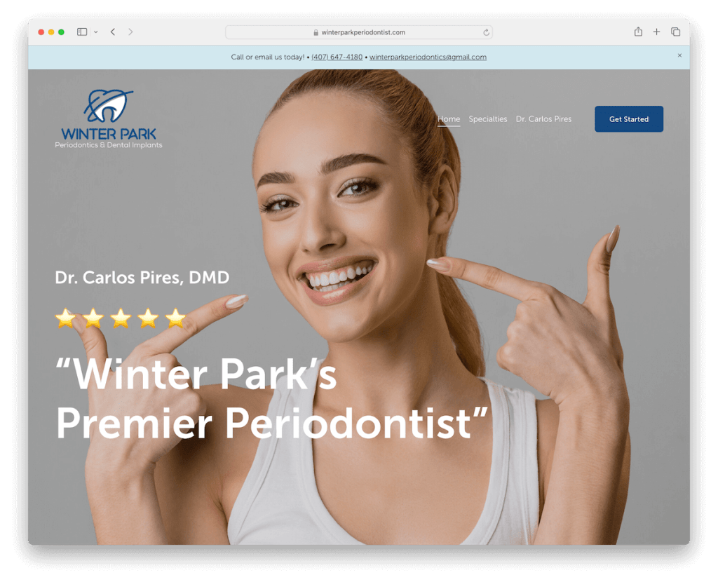 16 Best Squarespace Dental sites 2024 Colorlib
