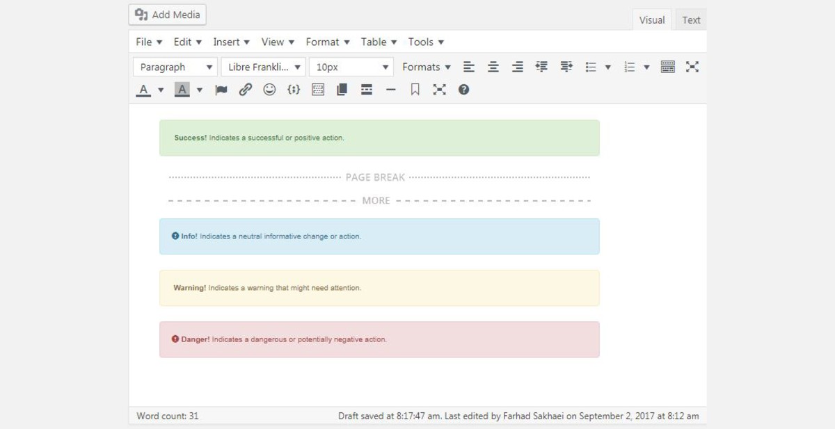 10 EasyToUse WordPress Editor Plugins Colorlib