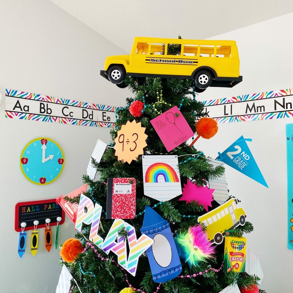 Learning School Christmas Tree