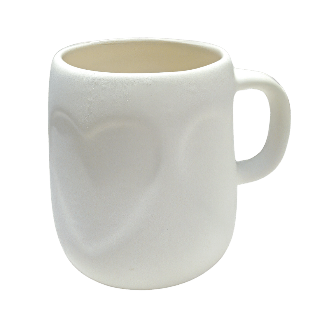 Heart Mug Color Me Mine