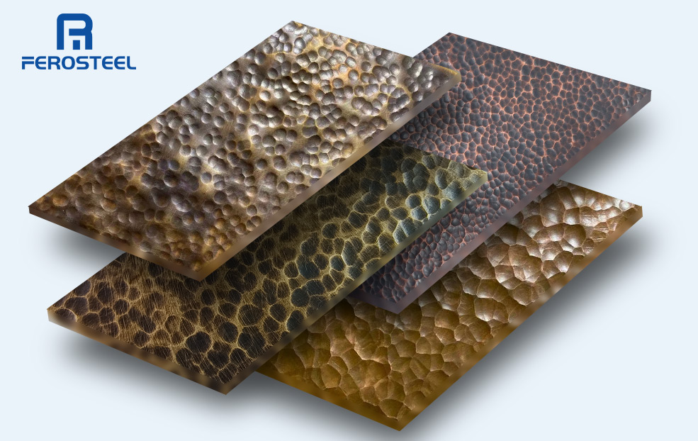 Crafting Elegance The Art of Hammered Copper Sheets Color Metal Stainless Steel Sheets