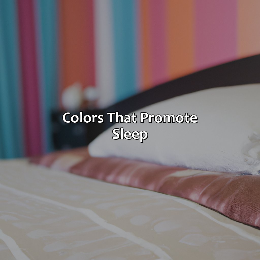 What Color Helps With Sleep