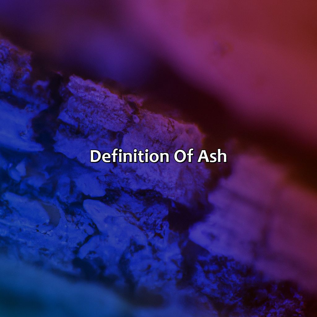 What Color Is Ash