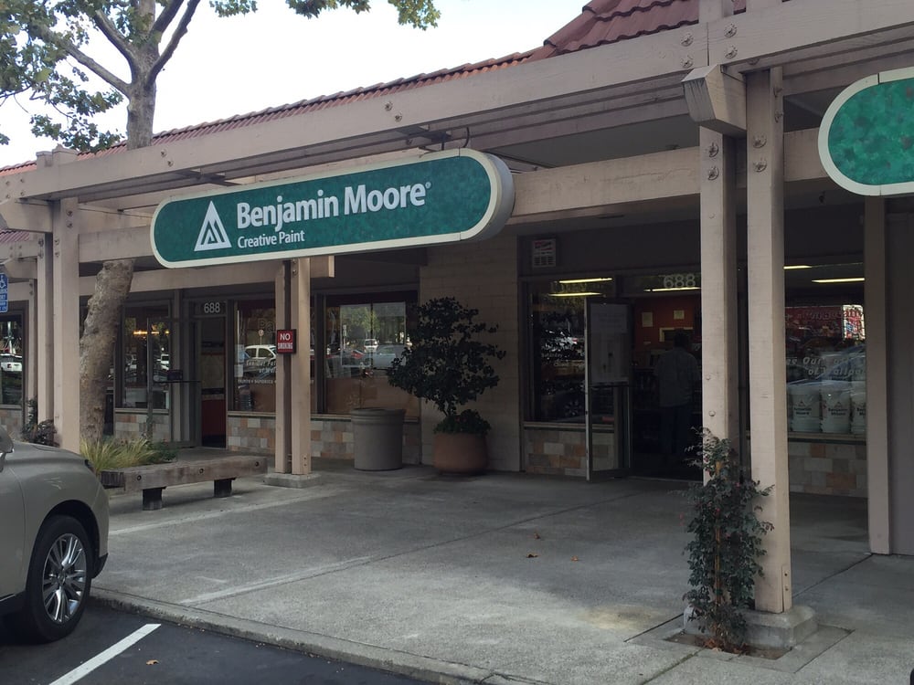 New Ben Moore store in Danville Color Touch Painting