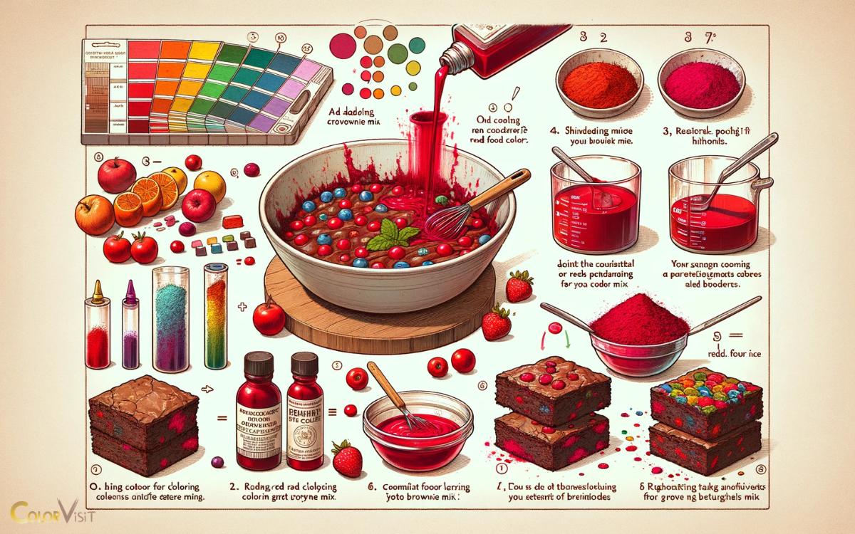 Can You Add Red Food Coloring To Brownie Mix? Yes, Explain!