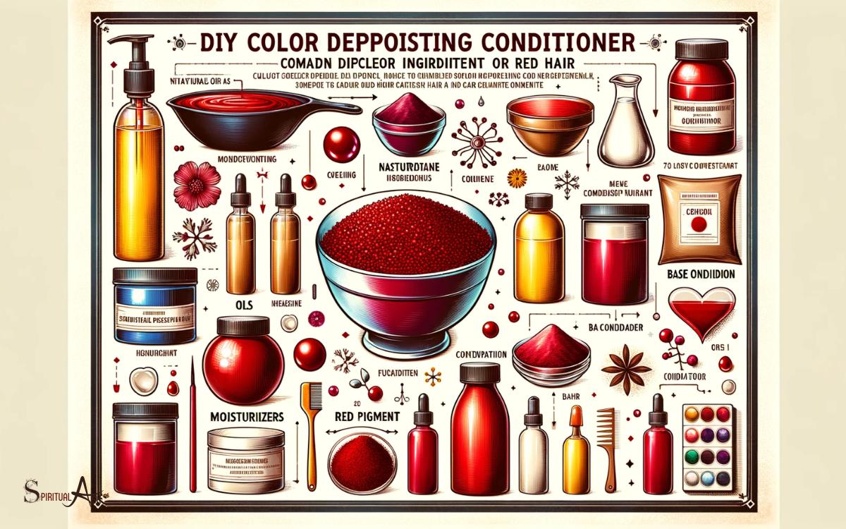 Diy Color Depositing Conditioner For Red Hair Products!