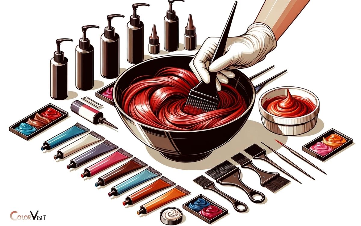 How To Mix Red Hair Color? 4 Steps!