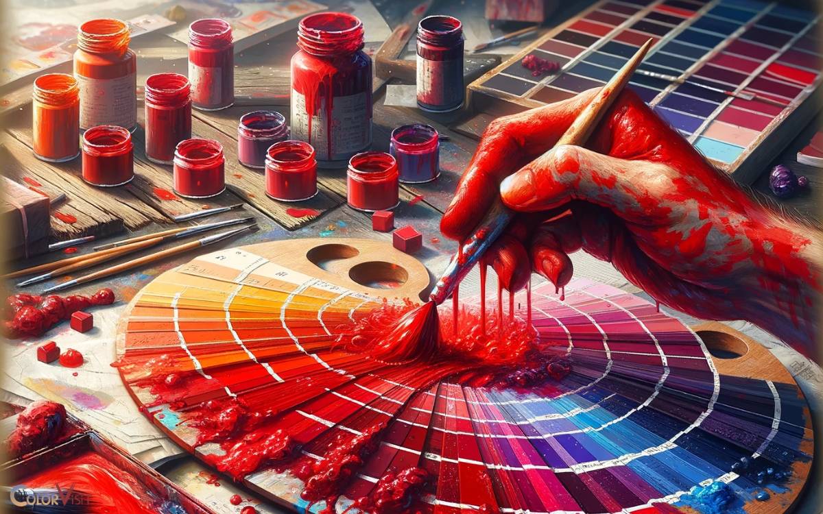 How To Make Blood Red Color Paint? 5 Steps!