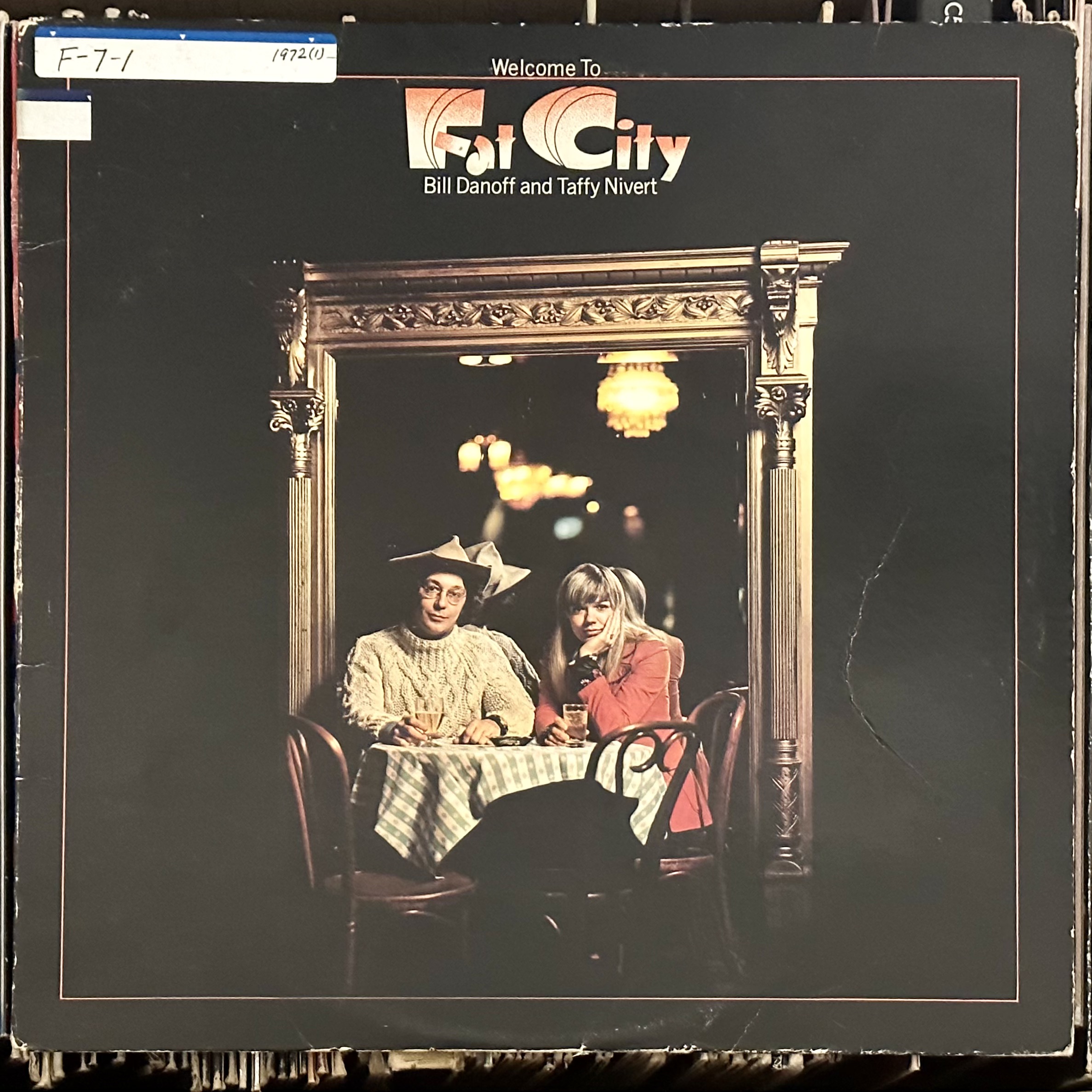 To Fat City by Bill Danoff and Taffy Nivert (Vinyl record album