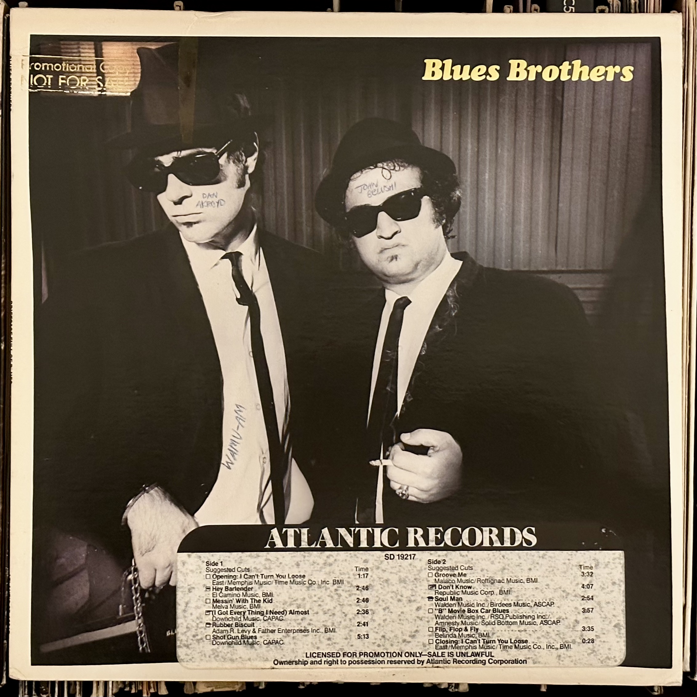 Briefcase Full of Blues by The Blues Brothers (Vinyl record album