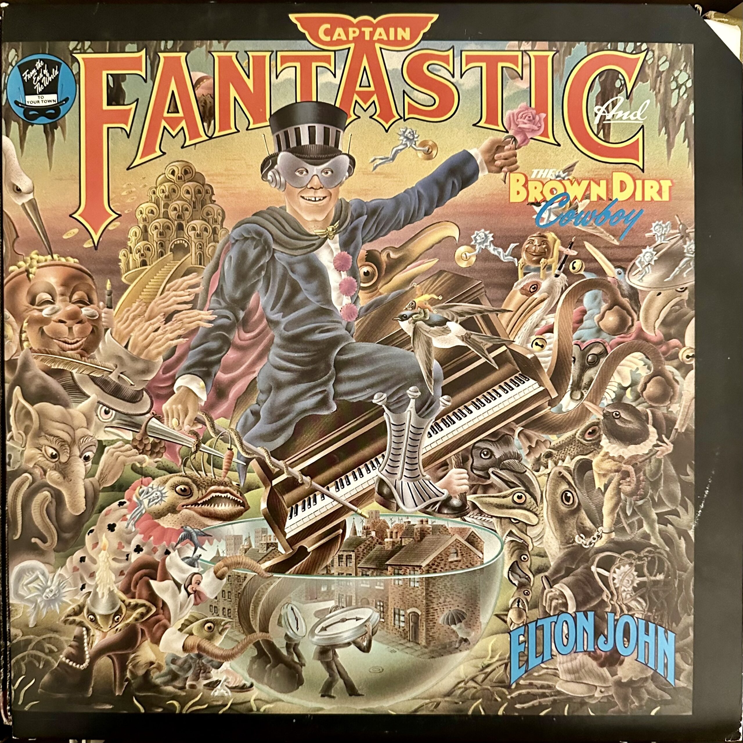Captain Fantastic and the Brown Dirt Cowboy by Elton John (Vinyl record