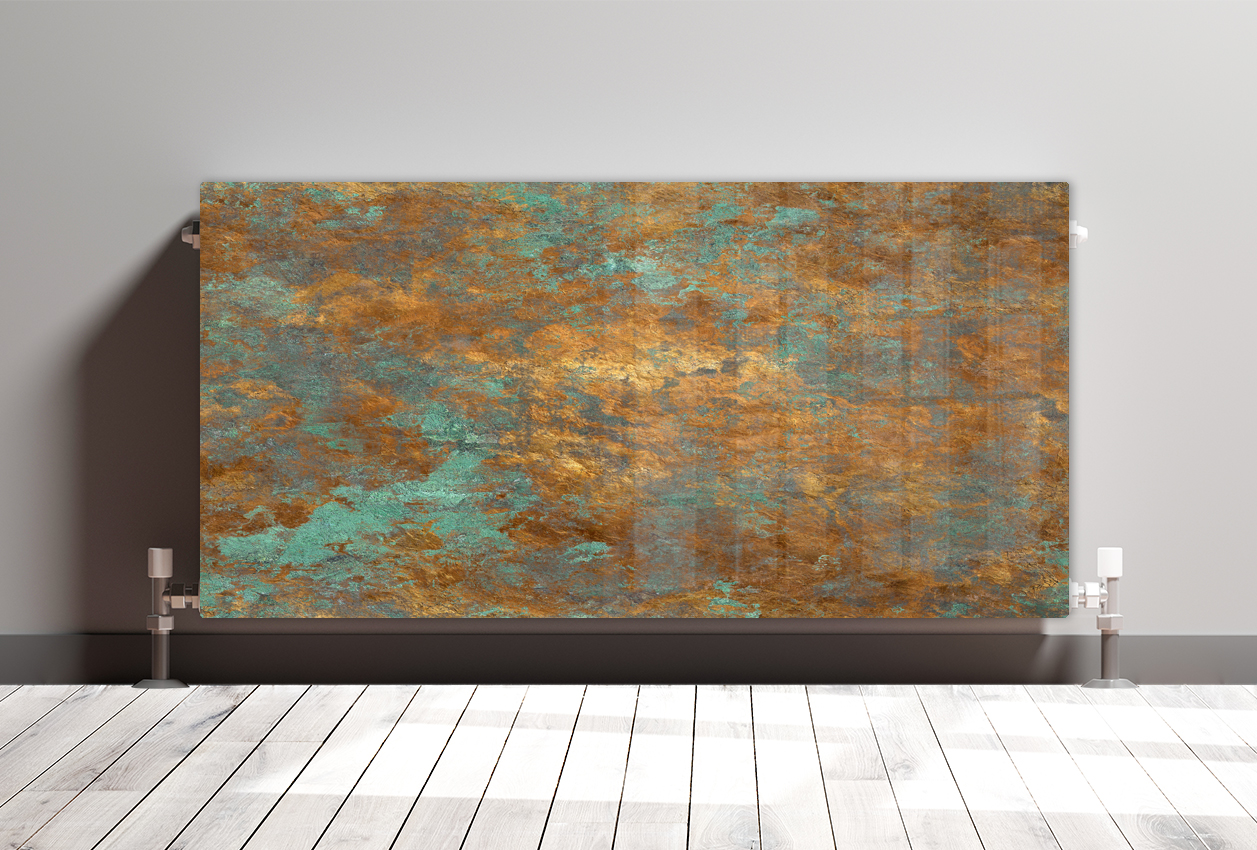 Printed Glass Radiator Covers, Toughened Colour2Glass