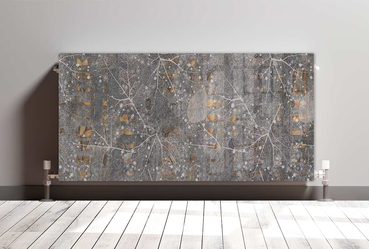 Printed Glass Radiator Covers, Toughened Colour2Glass