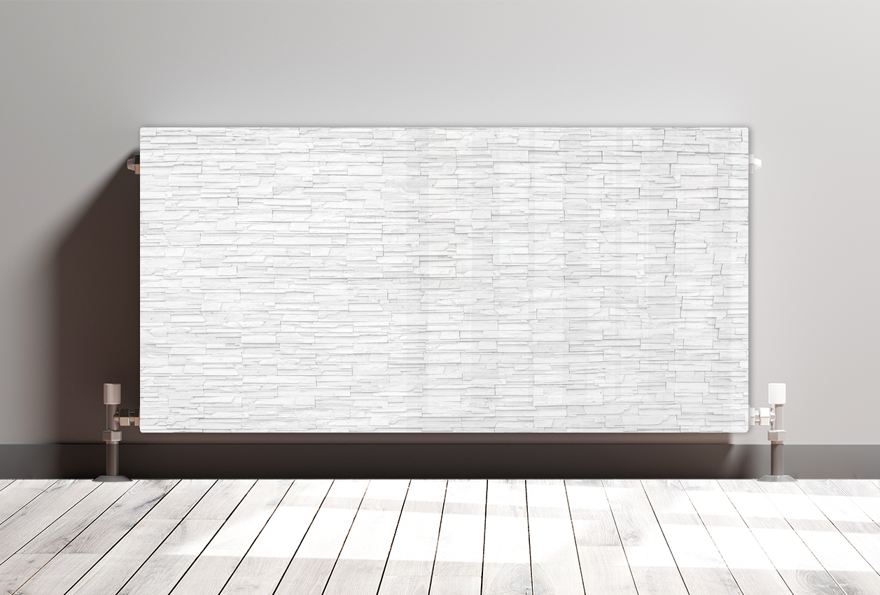 Printed Glass Radiator Covers, Toughened Colour2Glass