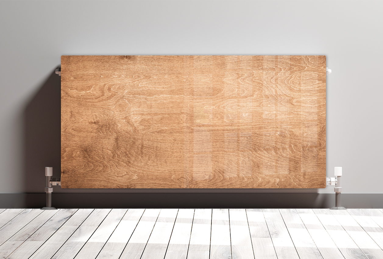 Printed Glass Radiator Covers, Toughened Colour2Glass