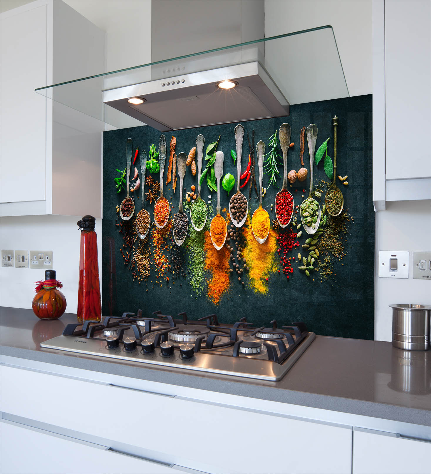 Printed Glass Kitchen Splashbacks 1000's of Designs to Pick From