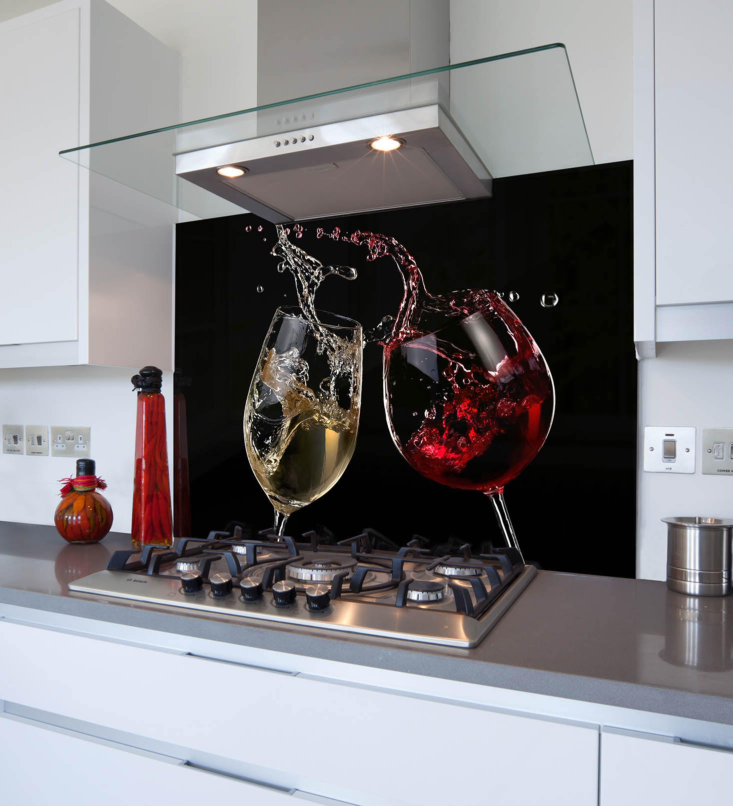 Printed Glass Kitchen Splashbacks 1000's of Designs to Pick From