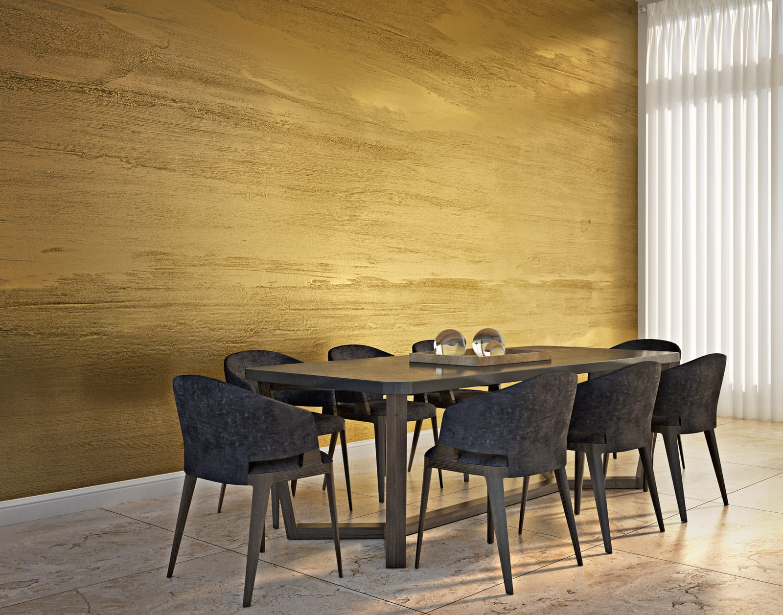 Painted Stucco - Colour & Design - Commercial Wallcoverings