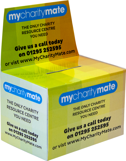 Charity Collection Boxes Sustainable and customisable