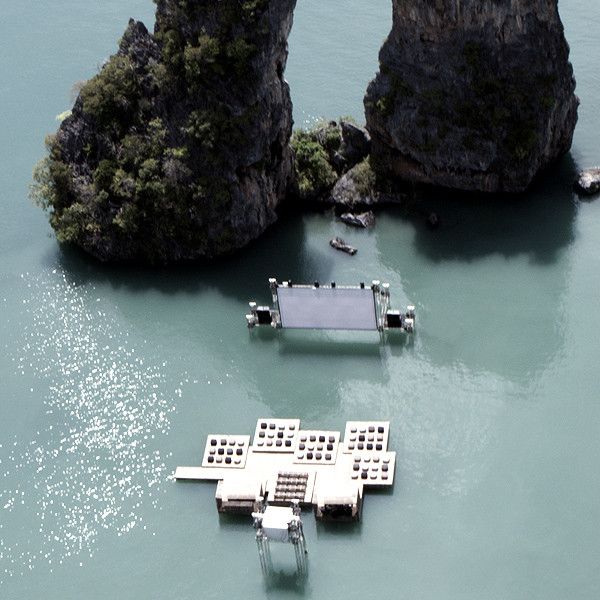 The Floating "Archipelago" Cinema Thailand Colour City